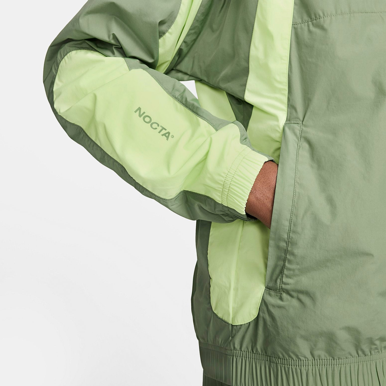 Nike x NOCTA Drake Woven Track Jacket 'Green' FN7666-386 - 3