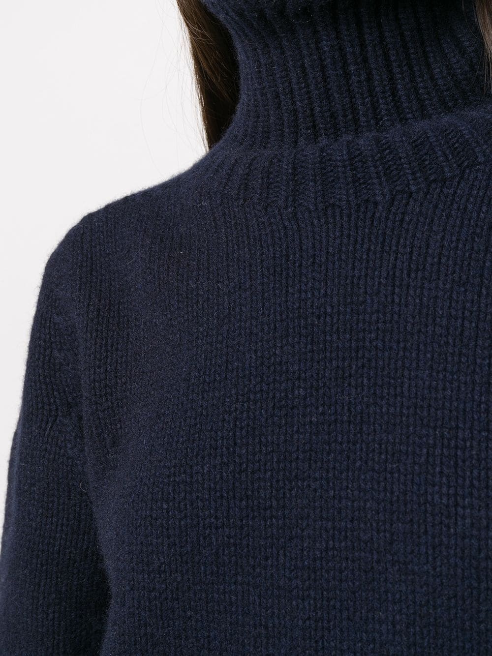 rollneck cashmere jumper - 5