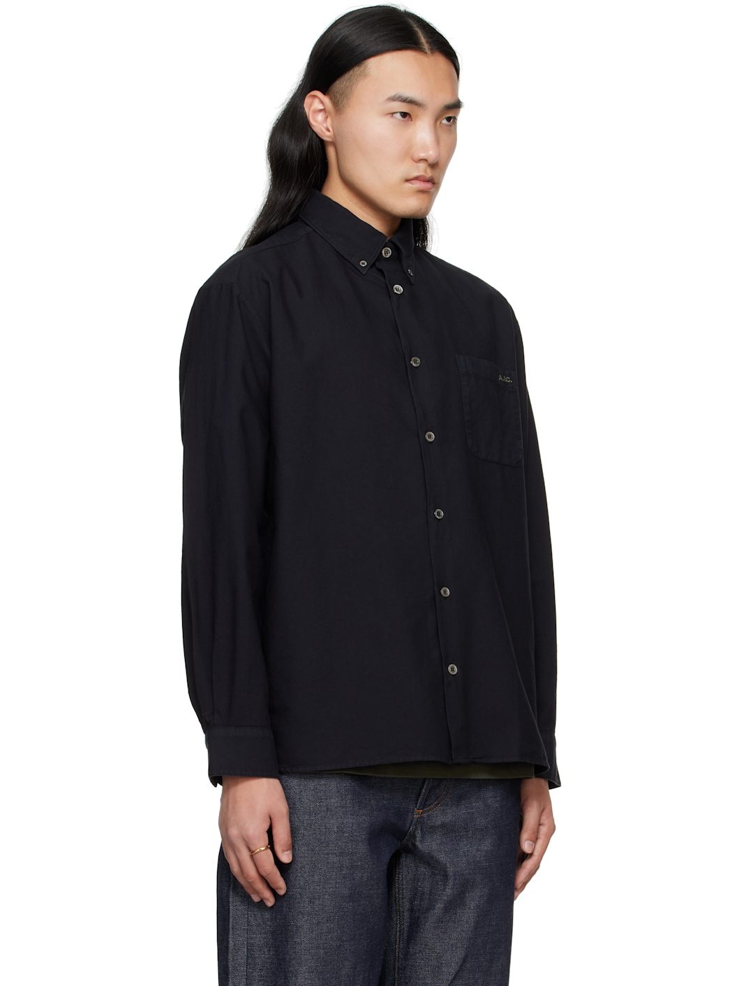 Black Mateo Logo Shirt - 2