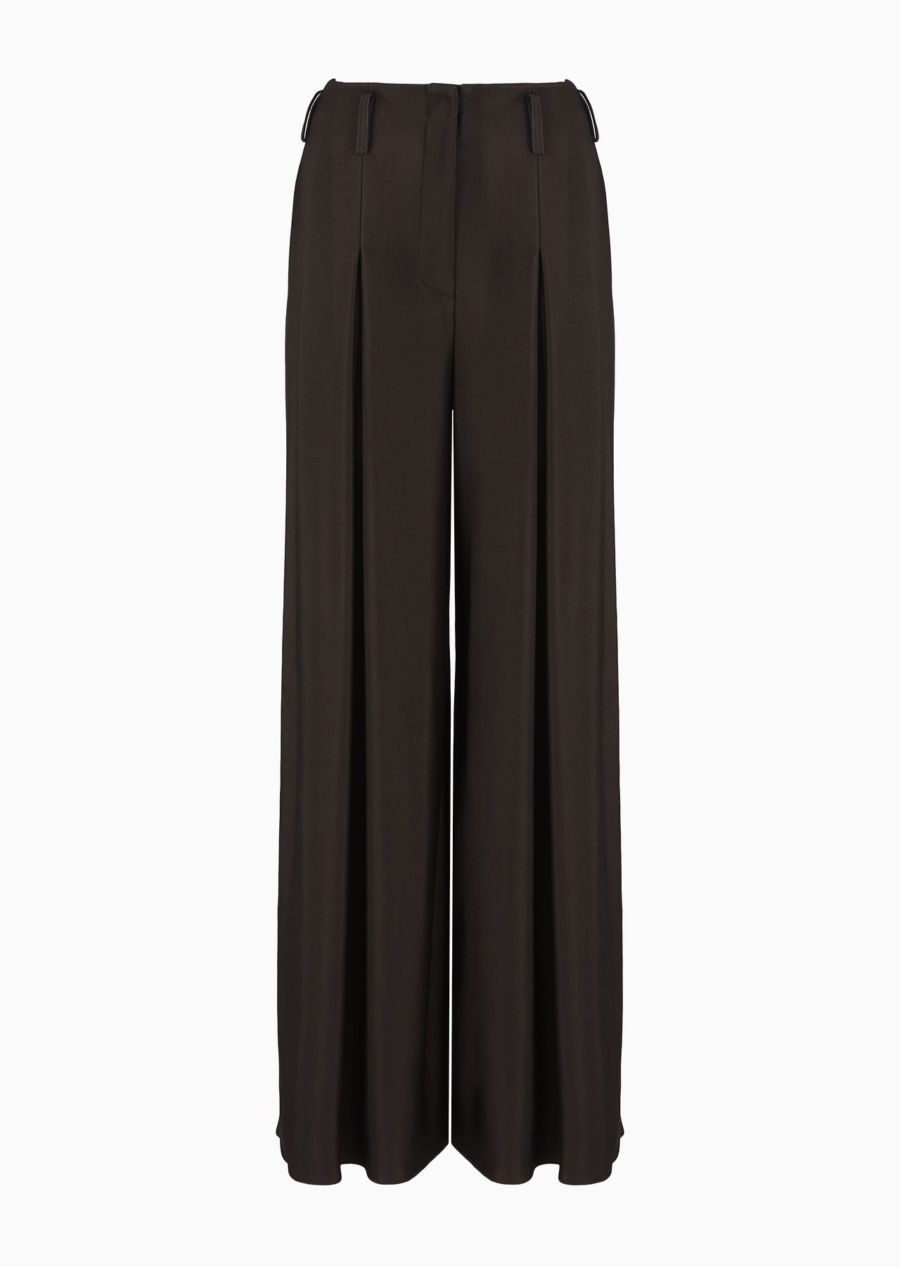 ASV wide trousers with pleats in double viscose jersey - 1