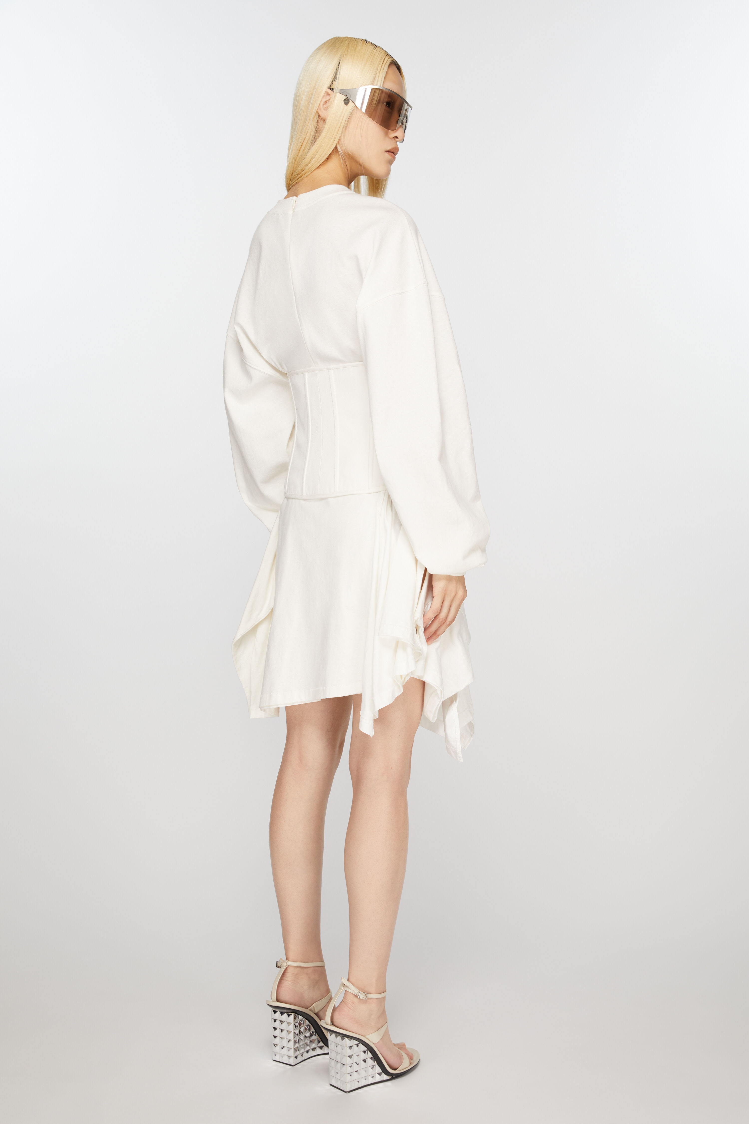 Corset dress - White - 4