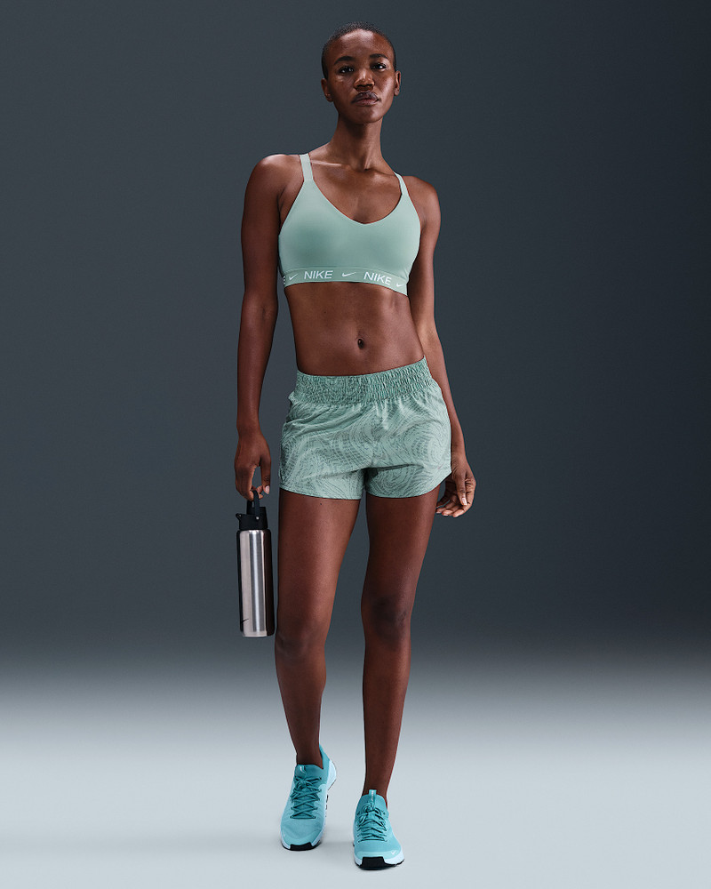 Nike One Women's Dri-FIT Mid-Rise 3" Brief-Lined Shorts 1