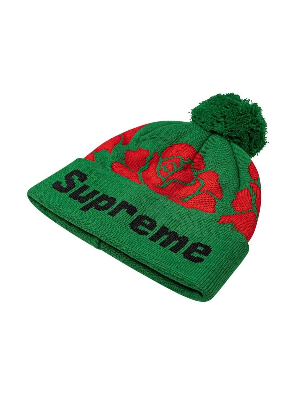 Supreme sale Rose Beanie (Green)