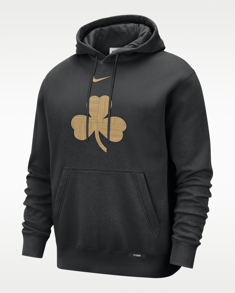 Boston Celtics City Edition Men's Nike Club Hoodie 1