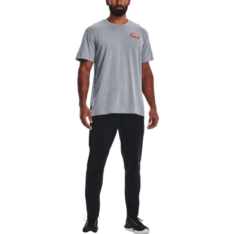 Under Armour Heavyweight T-shirt 'Grey' 1376836-035 - 3
