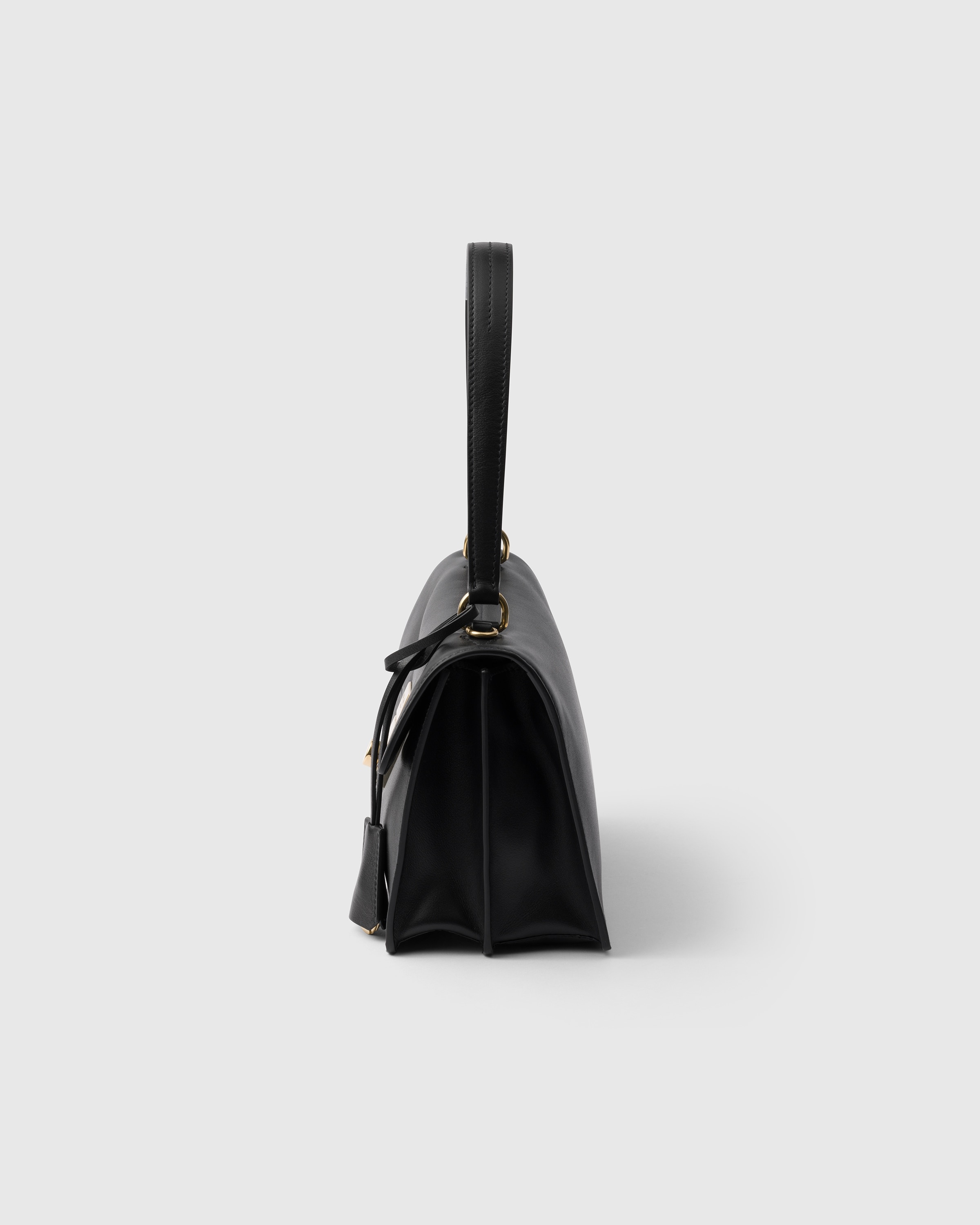 Medium leather shoulder bag - 5