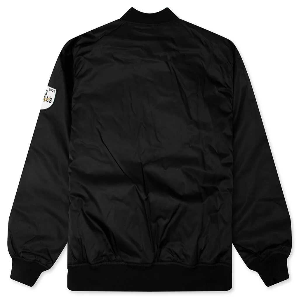 ウェア NEIGHBORHOOD BASEBALL JACKET BLACK NEIGHBORHOOD BASEBALL JACKET - BLACK - 252TSNH-JKM04-BLK | REVERSIBLE
