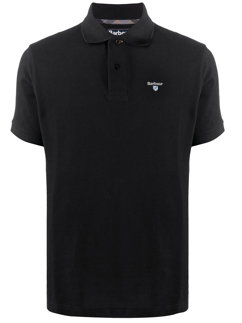 logo embroidered polo shirt 1