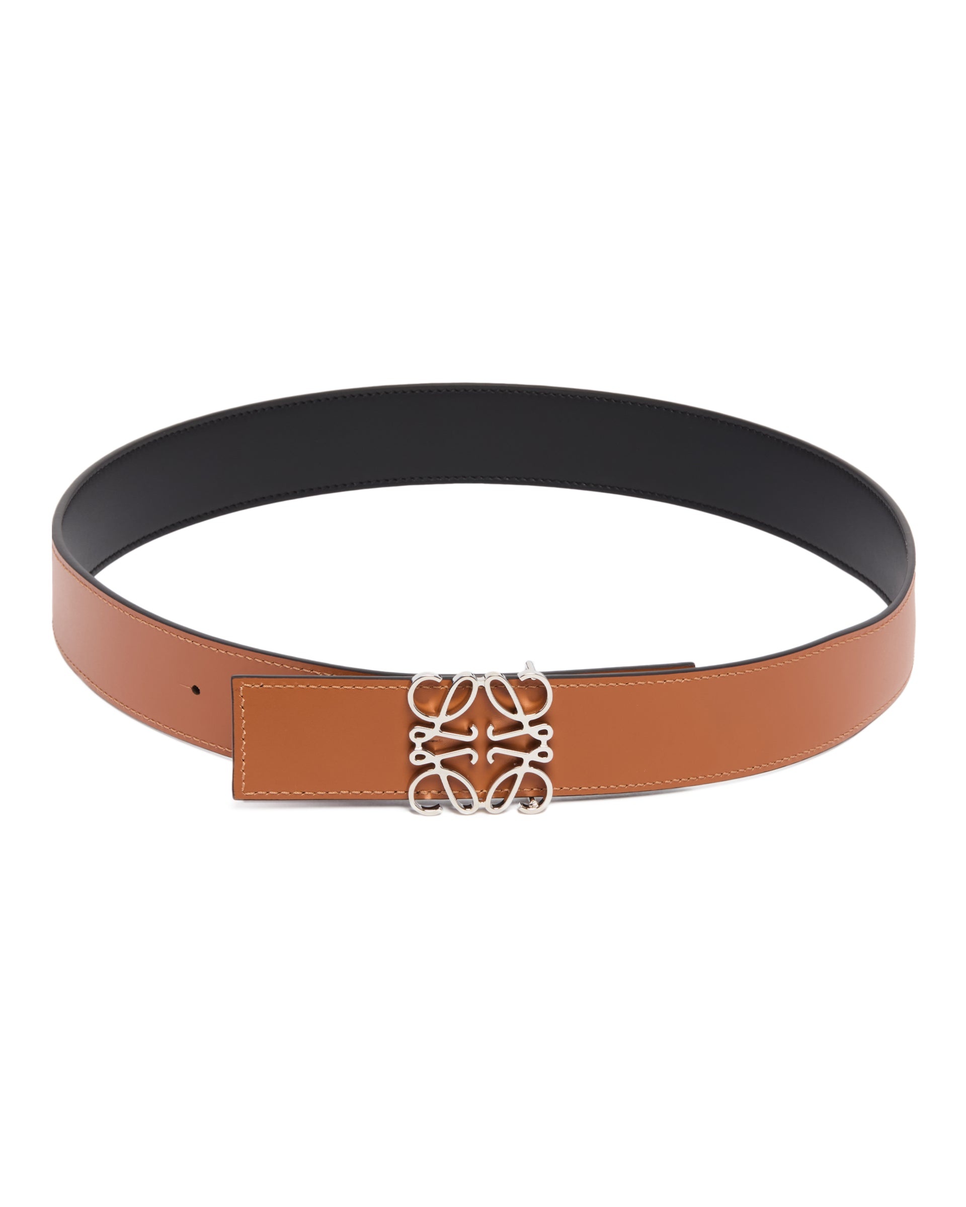 Anagram Reversible Leather Belt - 3