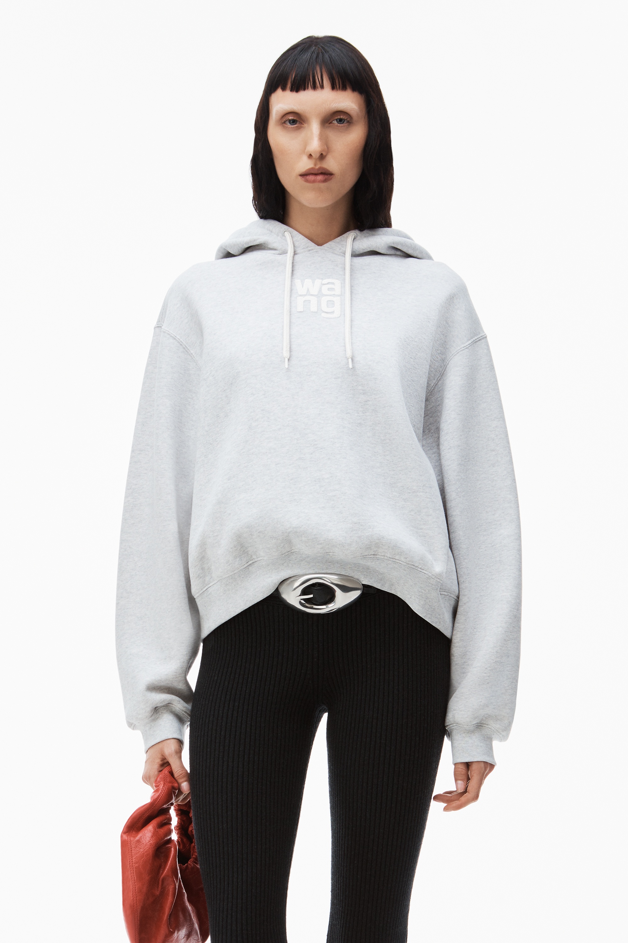 PUFF LOGO HOODIE IN STRUCTURED TERRY - 2