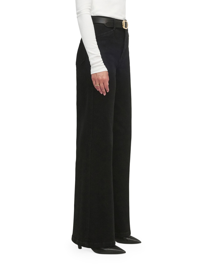 Women's The Mischa High-Rise Wide-Leg Jeans - Onyx 5