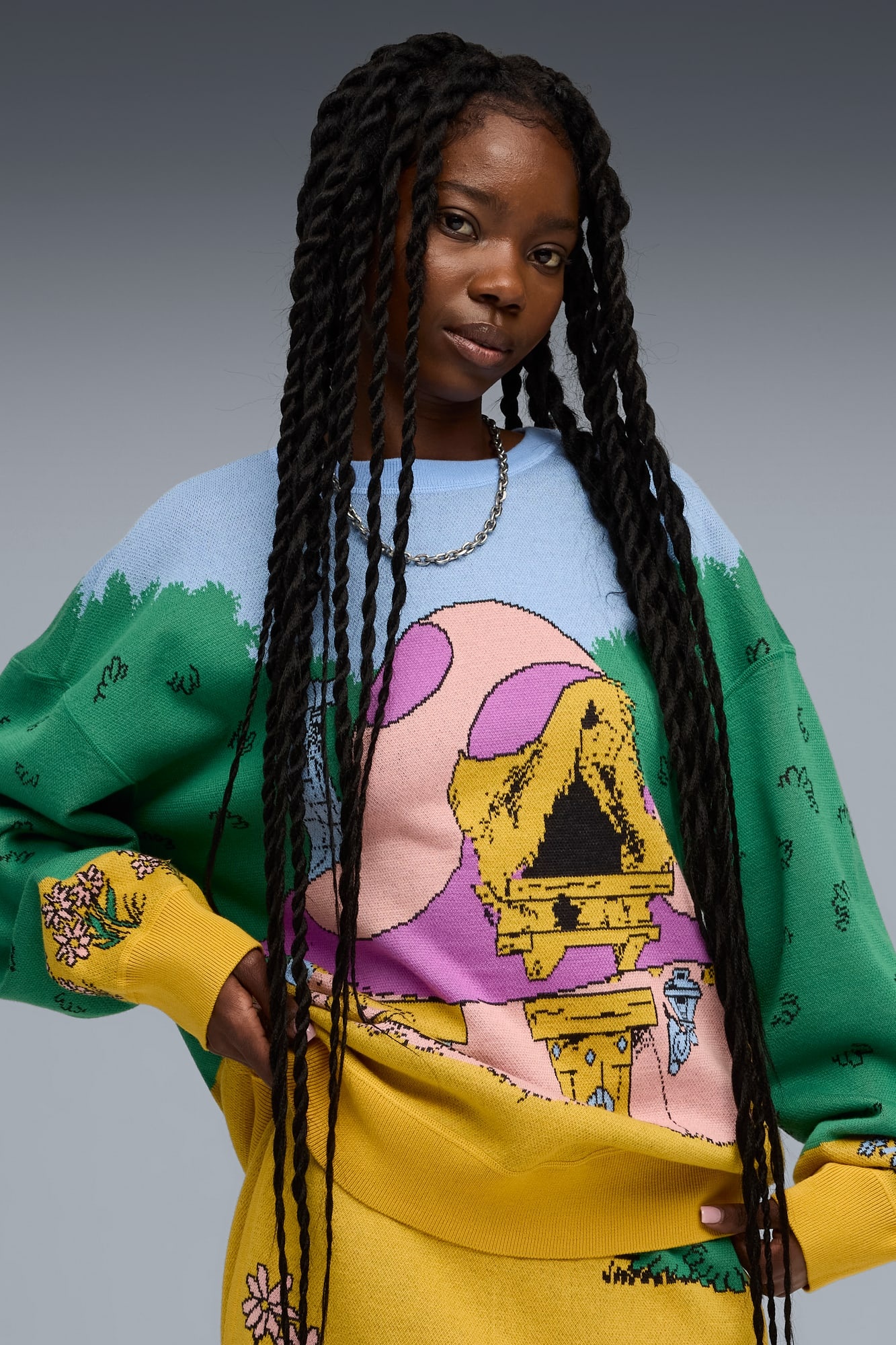 FENTY X SMURFS Knit Crew Unisex - 3