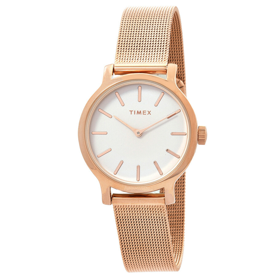Timex - Timex Transcend Rose Gold-tone Quartz Ladies Watch TW2U86600VQ - 1