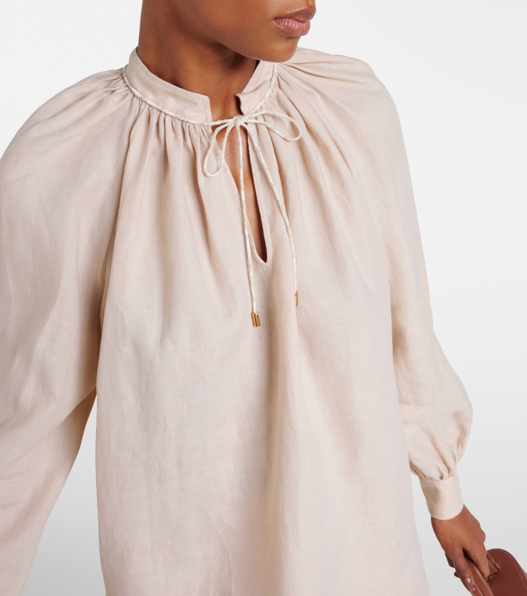 Linen blouse - 4