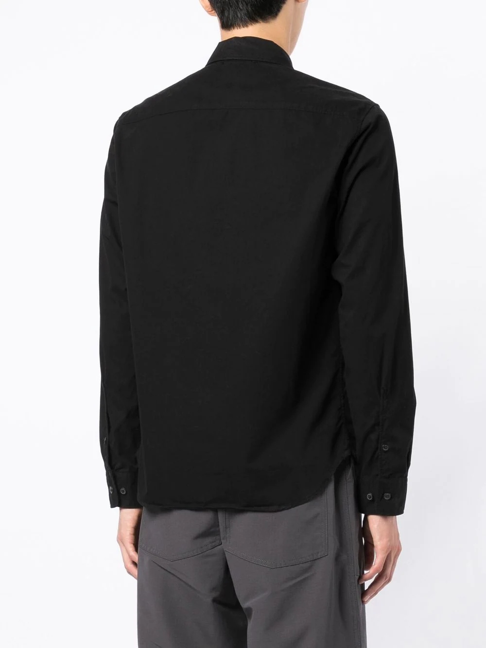 zip-fastening shirt - 4