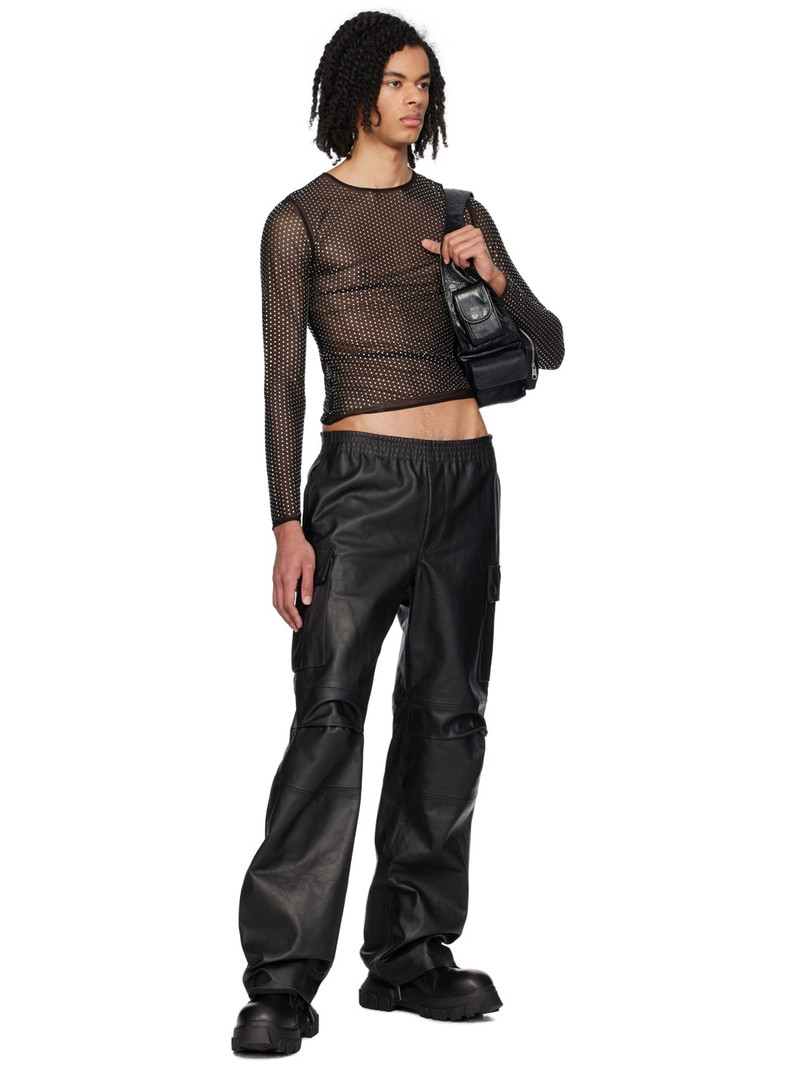 032c Black Luster Long Sleeve T-Shirt outlook