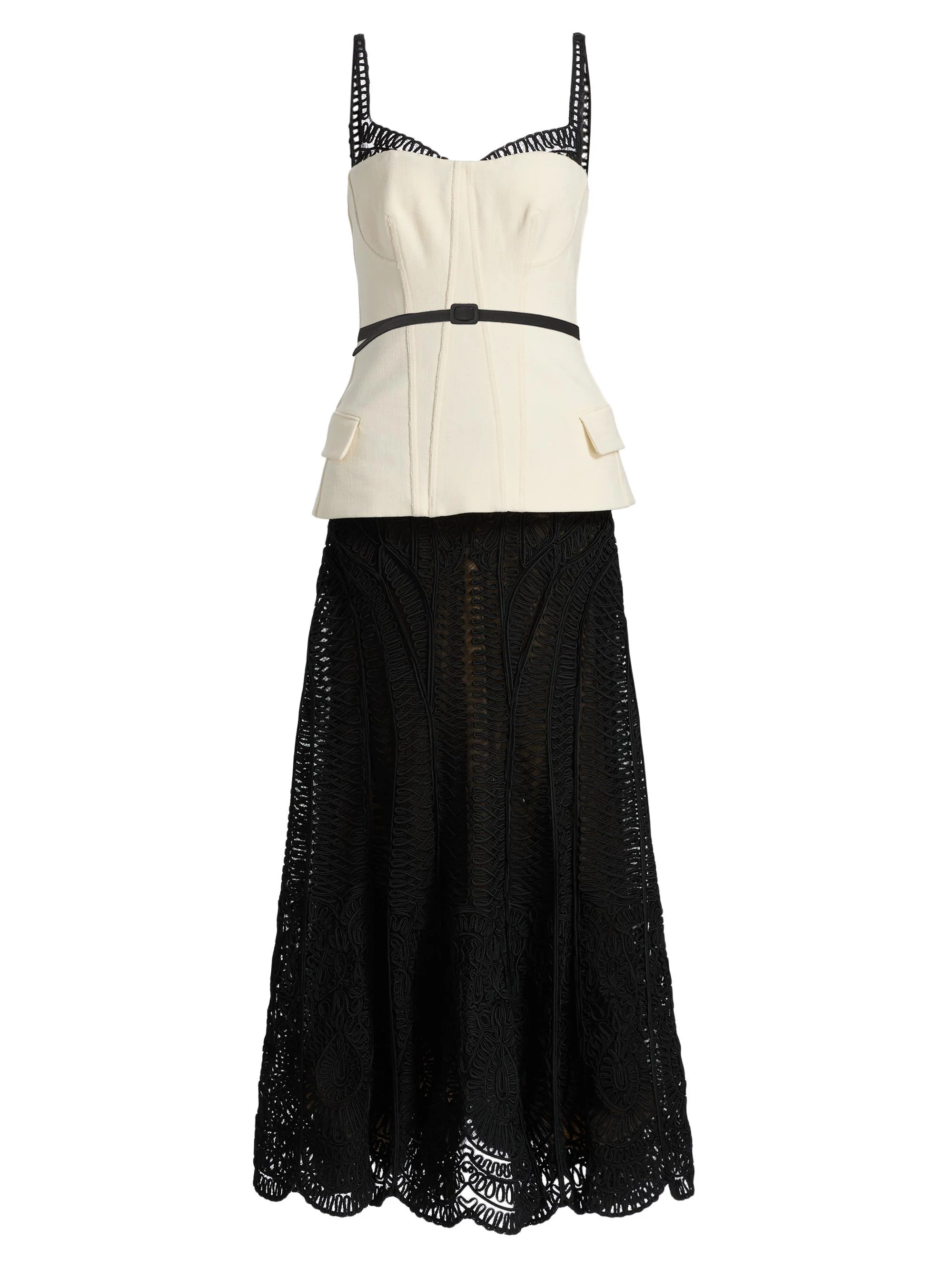 Women's McKinnon Layered Maxi Dress - Ivory - 1