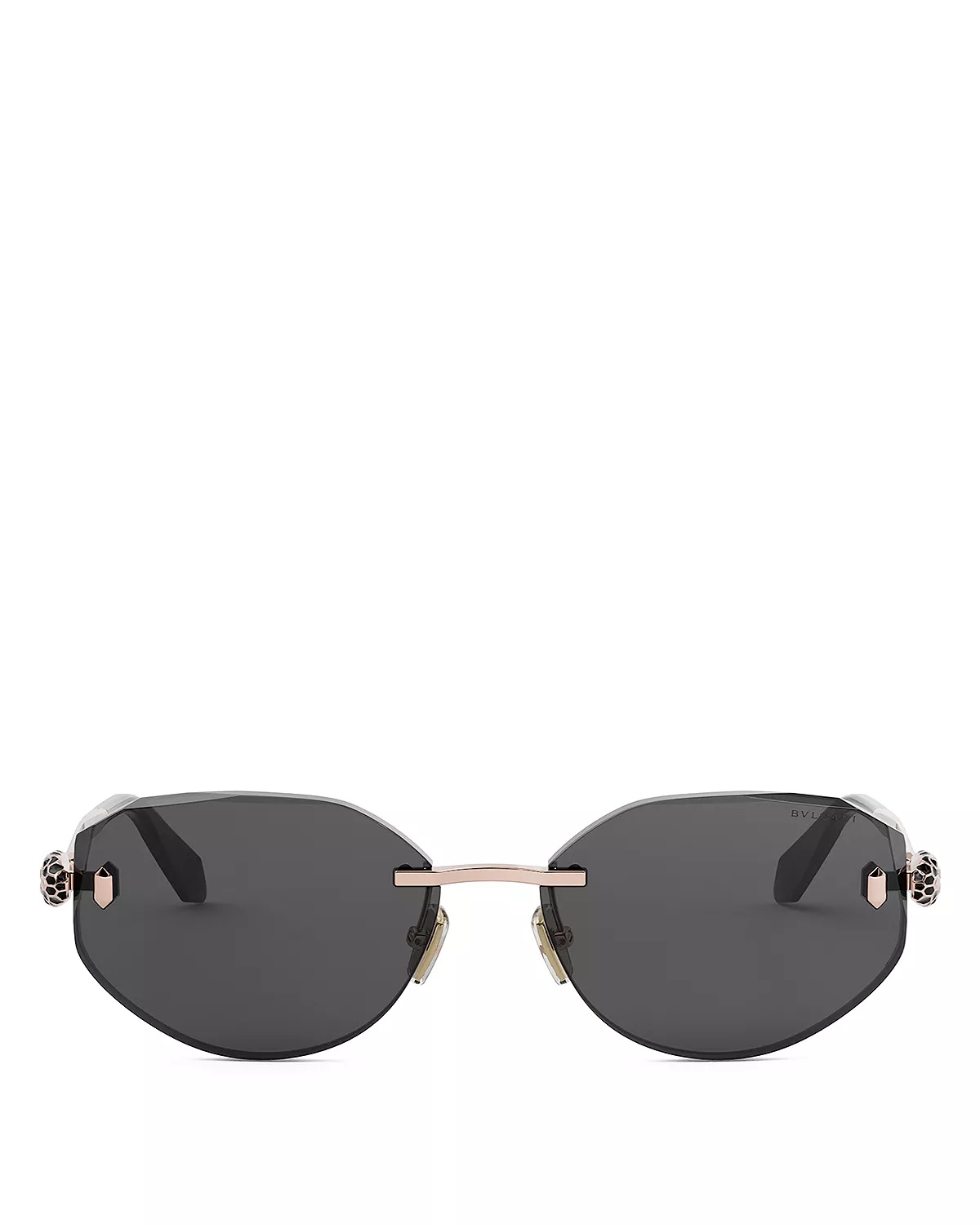Serpenti Forever Rose Oval Sunglasses, 58mm - 2