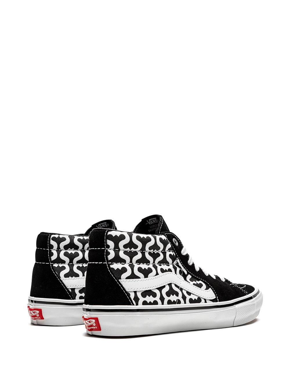 x Supreme Skate Grosso Mid "Monogram S - Black" sneakers - 3