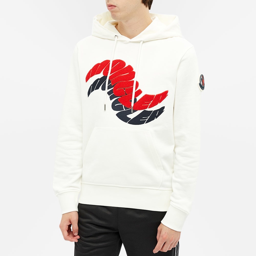 Moncler Wave Logo Popover Hoody - 4