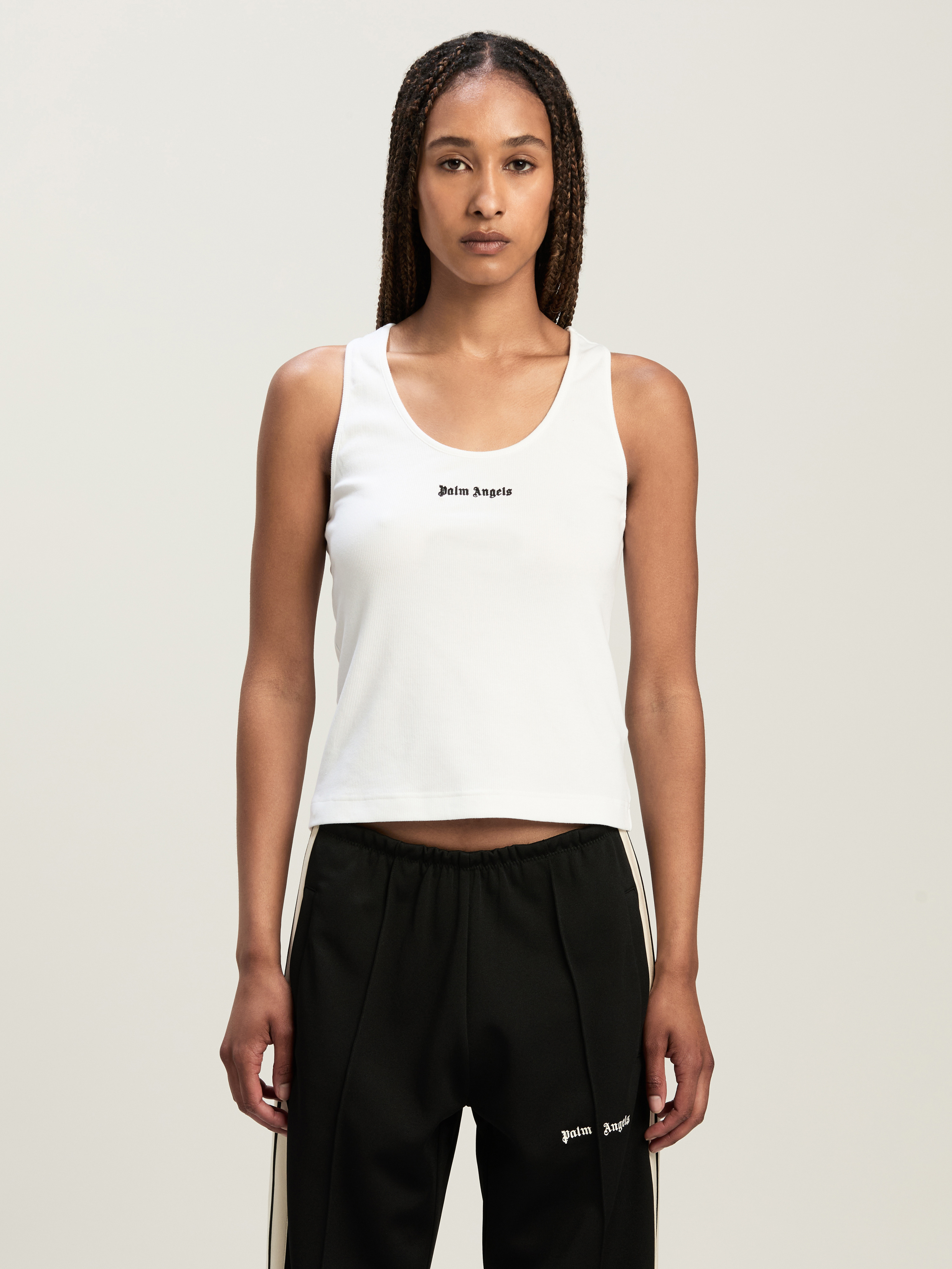Classic Logo Rib Tank Top - 3