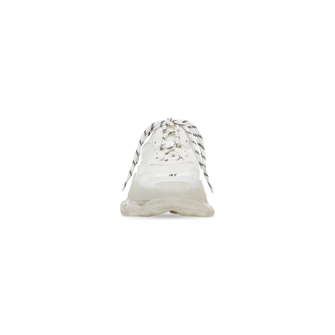 Women's Triple S Sneaker Clear Sole in White - 2