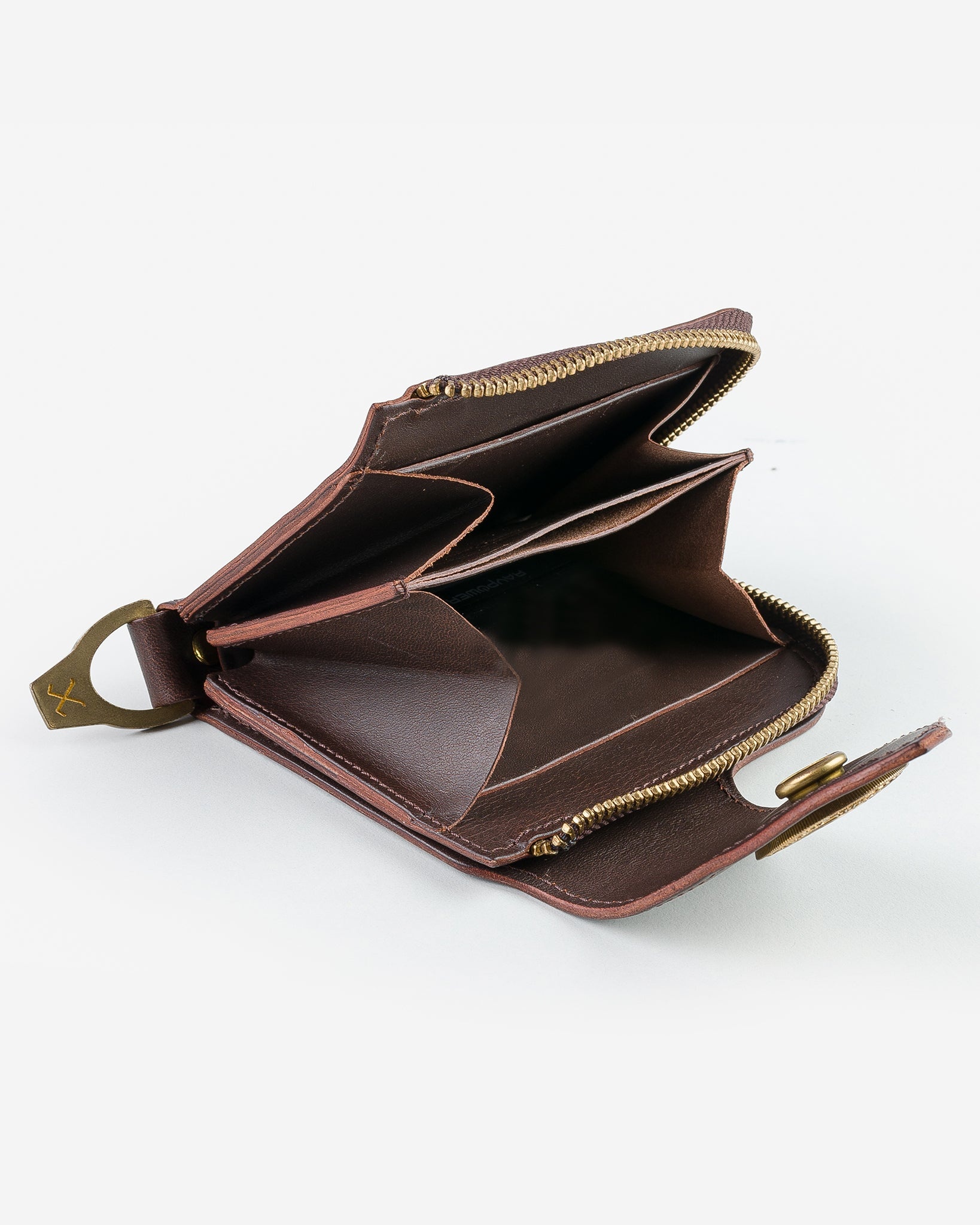 OGL-CONDOR-ZIP-BRN OGL Condor Zip Wallet - Brown - 6