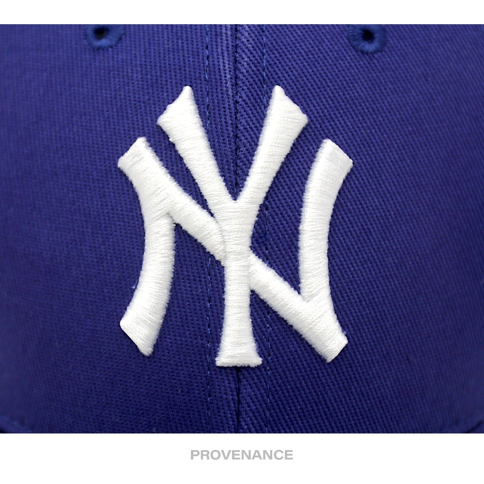 Gucci x NY Yankees Embroidered Hat Cap - Blue with Moth - 13