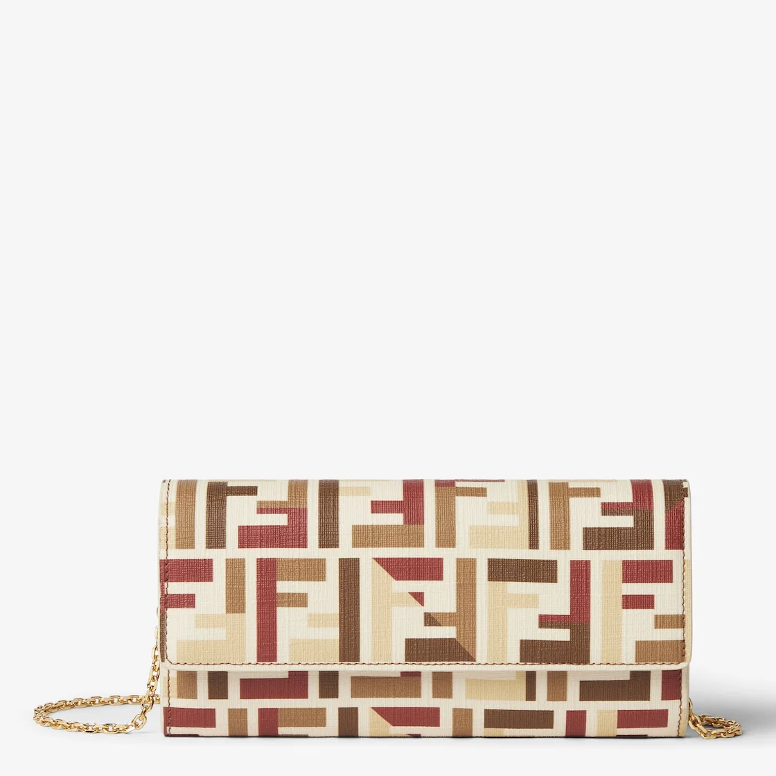 Fendi Roma Continental With Chain - 1