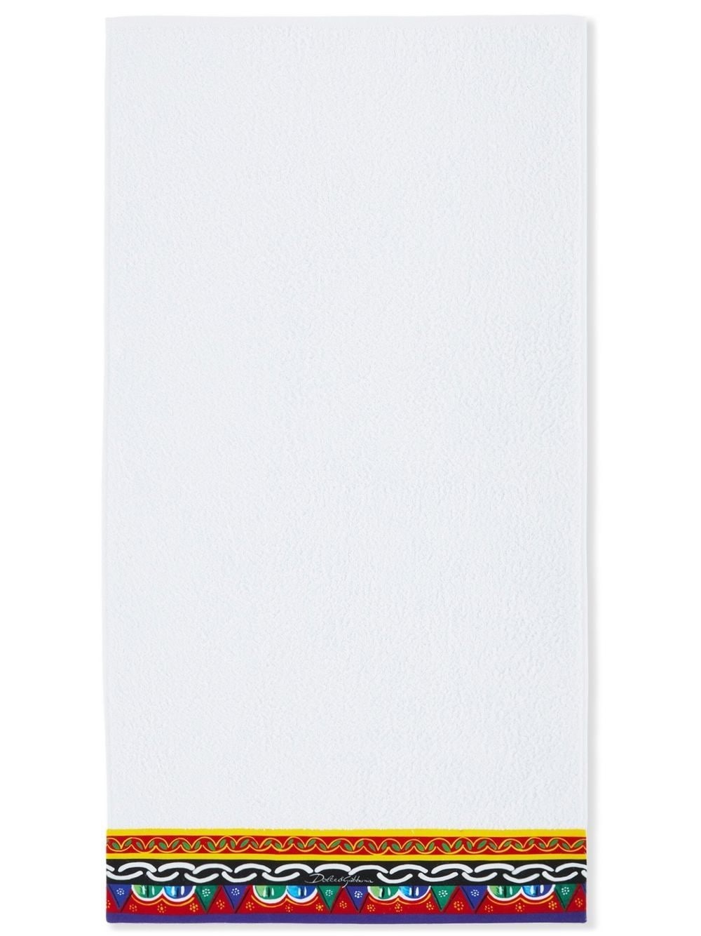 set of five terry cotton towels - 2