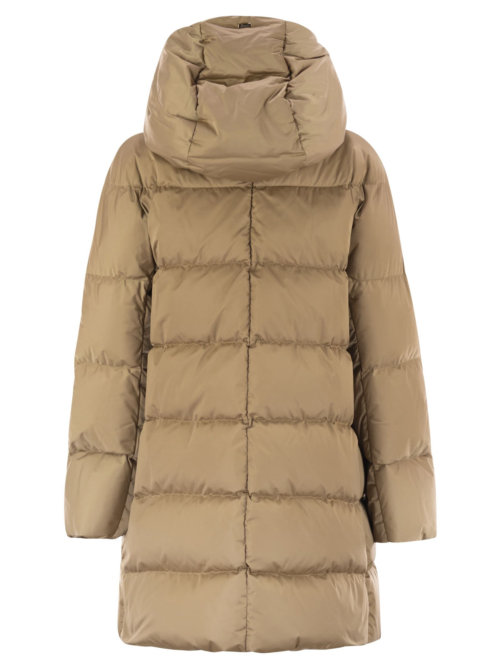Herno Women A-Shape Down Jacket With Hood - 2