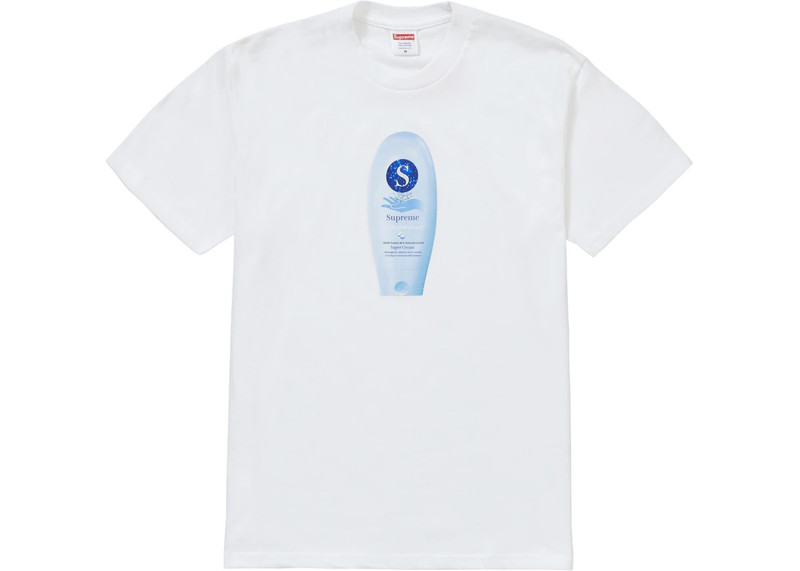 Supreme Super Cream Tee White - 1