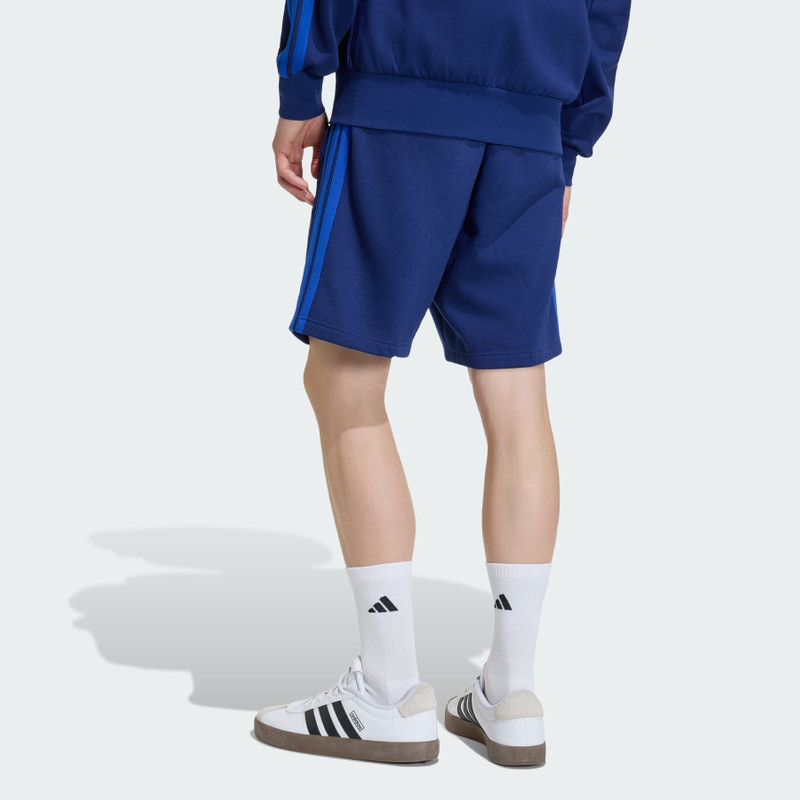 Essentials 3-Stripes Fleece Shorts 3