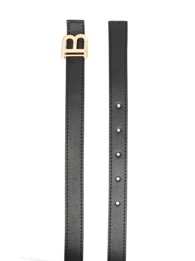 Balmain monogram-logo buckle belt outlook