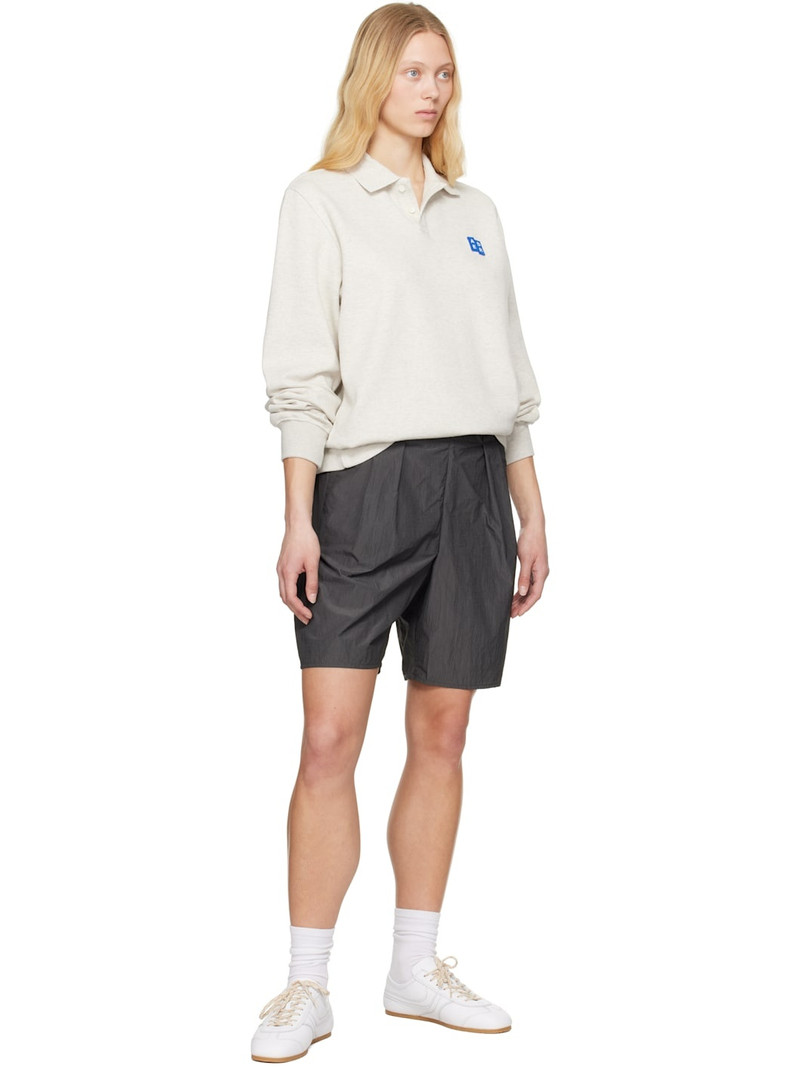 ADER error Gray Pleated Shorts outlook