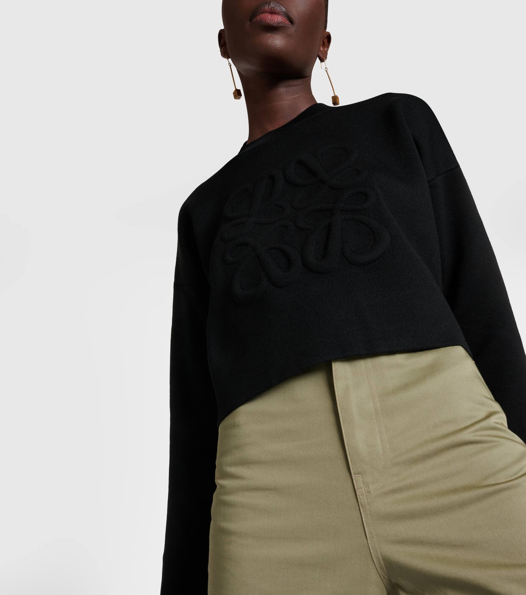 Anagram wool-blend sweater - 5