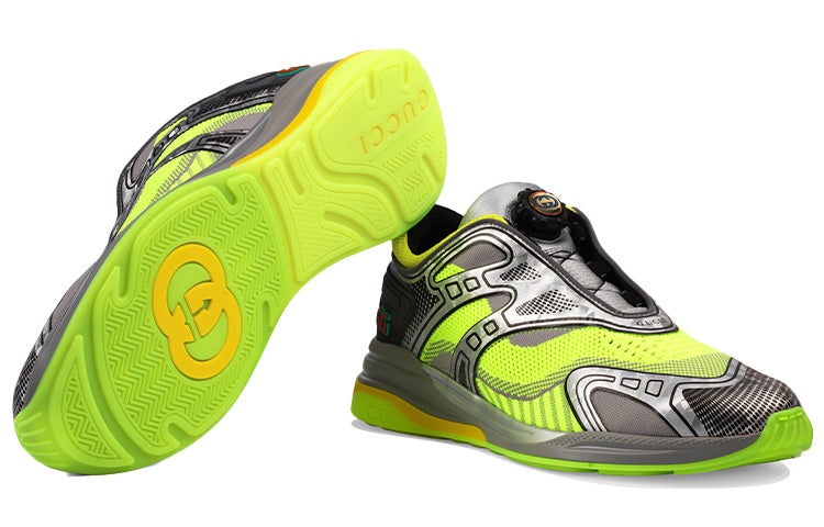 Gucci Ultrapace R Sneakers 'Silver Green' 623109-H9T30-8495 - 5