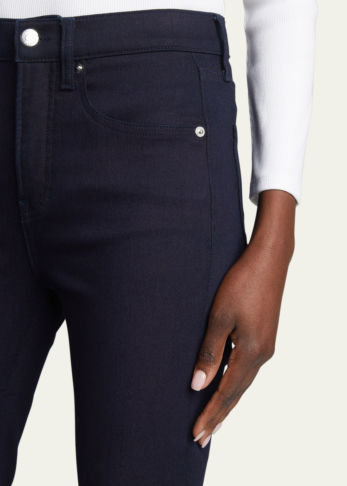 Beverly High-Rise Skinny Flare Jeans - 5
