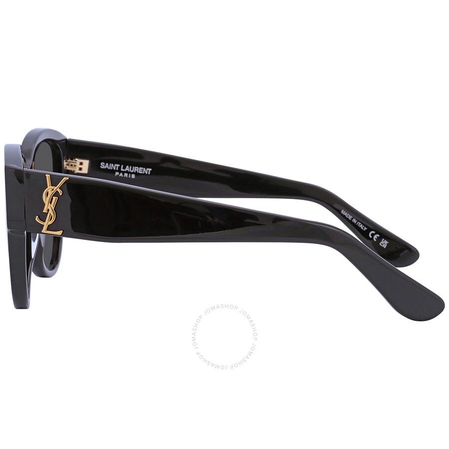 Saint Laurent Grey Oval Ladies Sunglasses SL M3 002 55 - 4