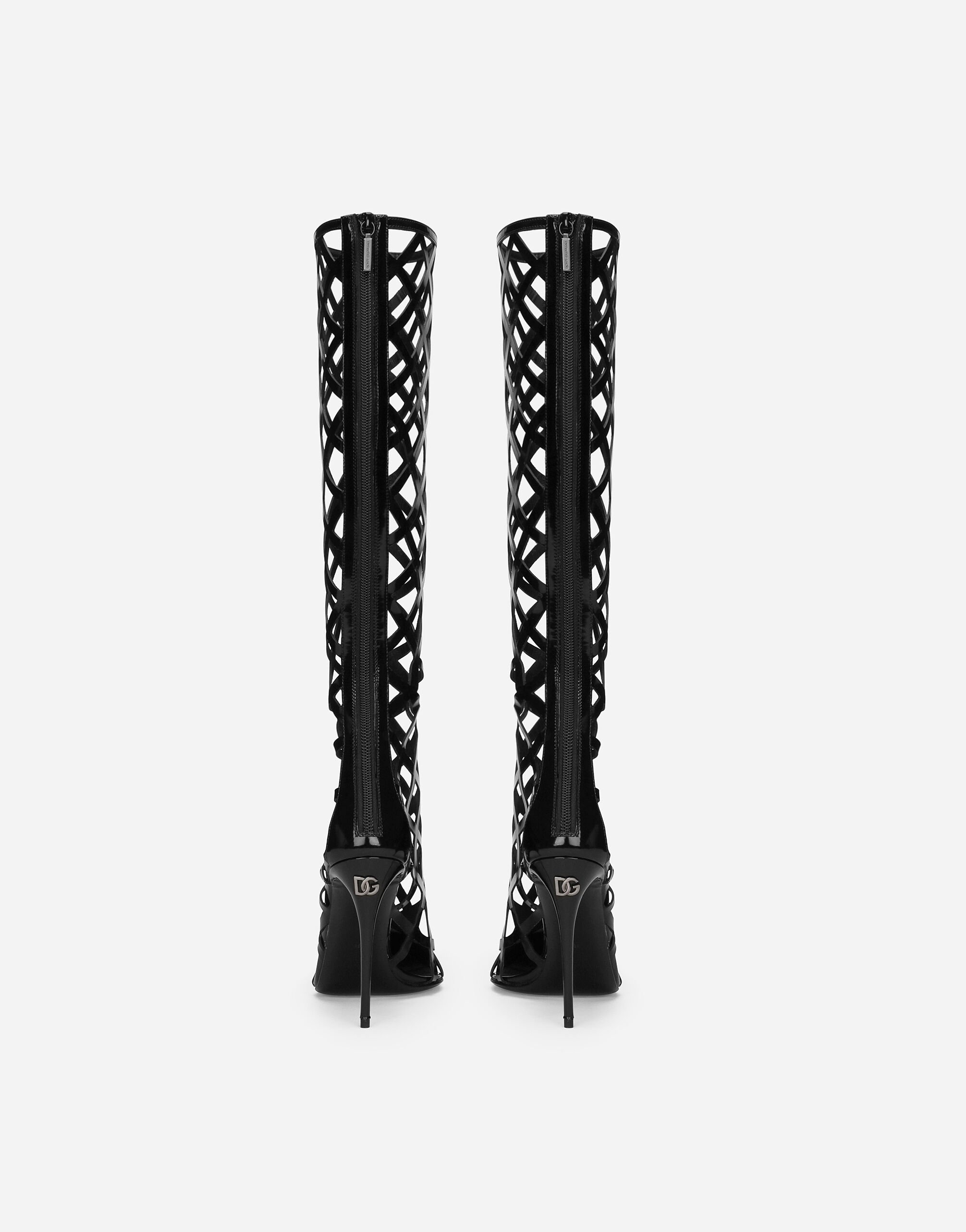 Polished calfskin boots - 3