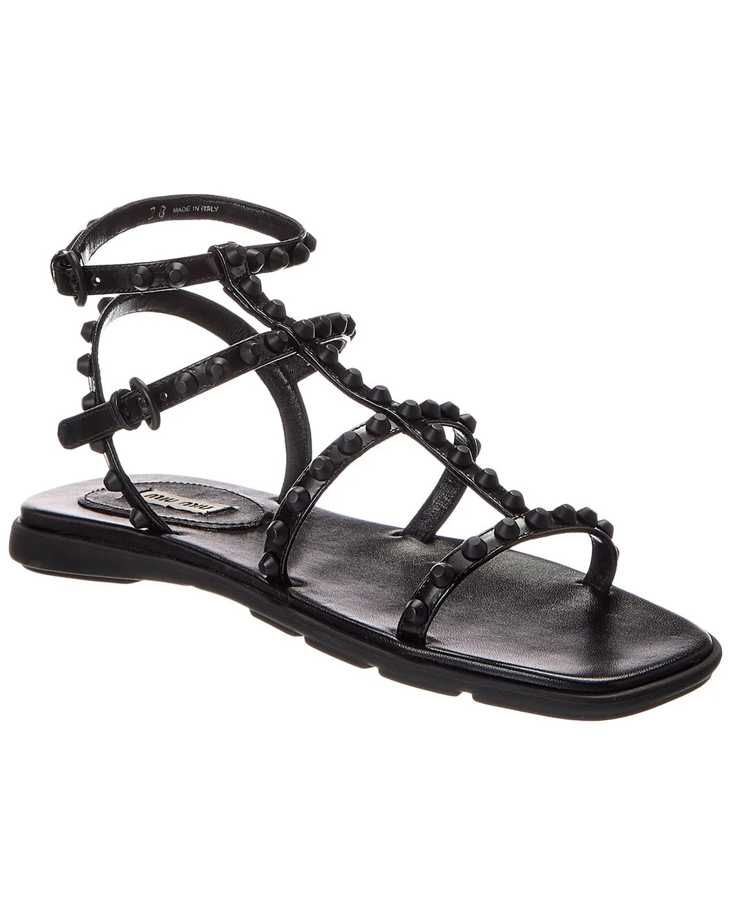 Miu Miu Leather Sandal - 1