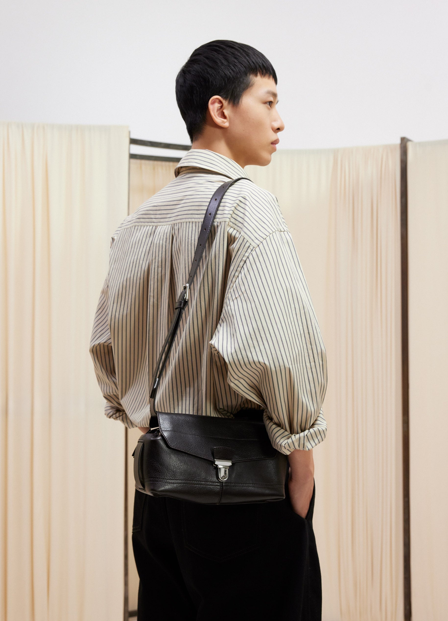 Leather Gear Bag, Small – La Garçonne