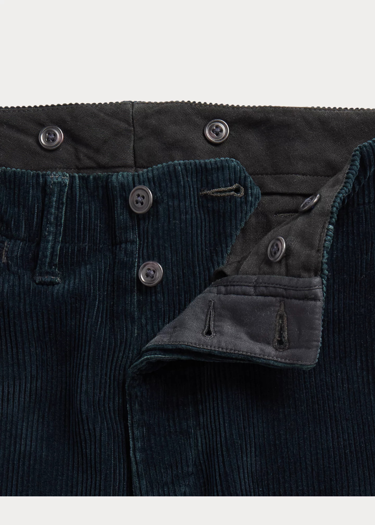 Indigo Corduroy Pant - 6