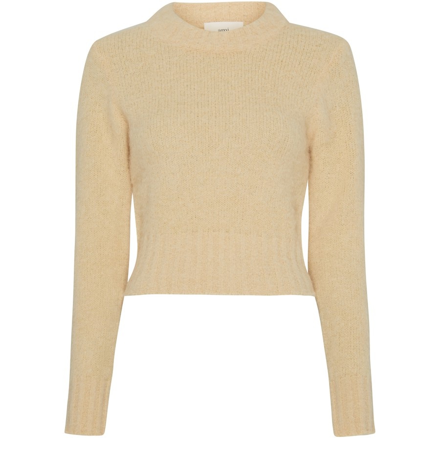 Brushed alpaca sweater - 1