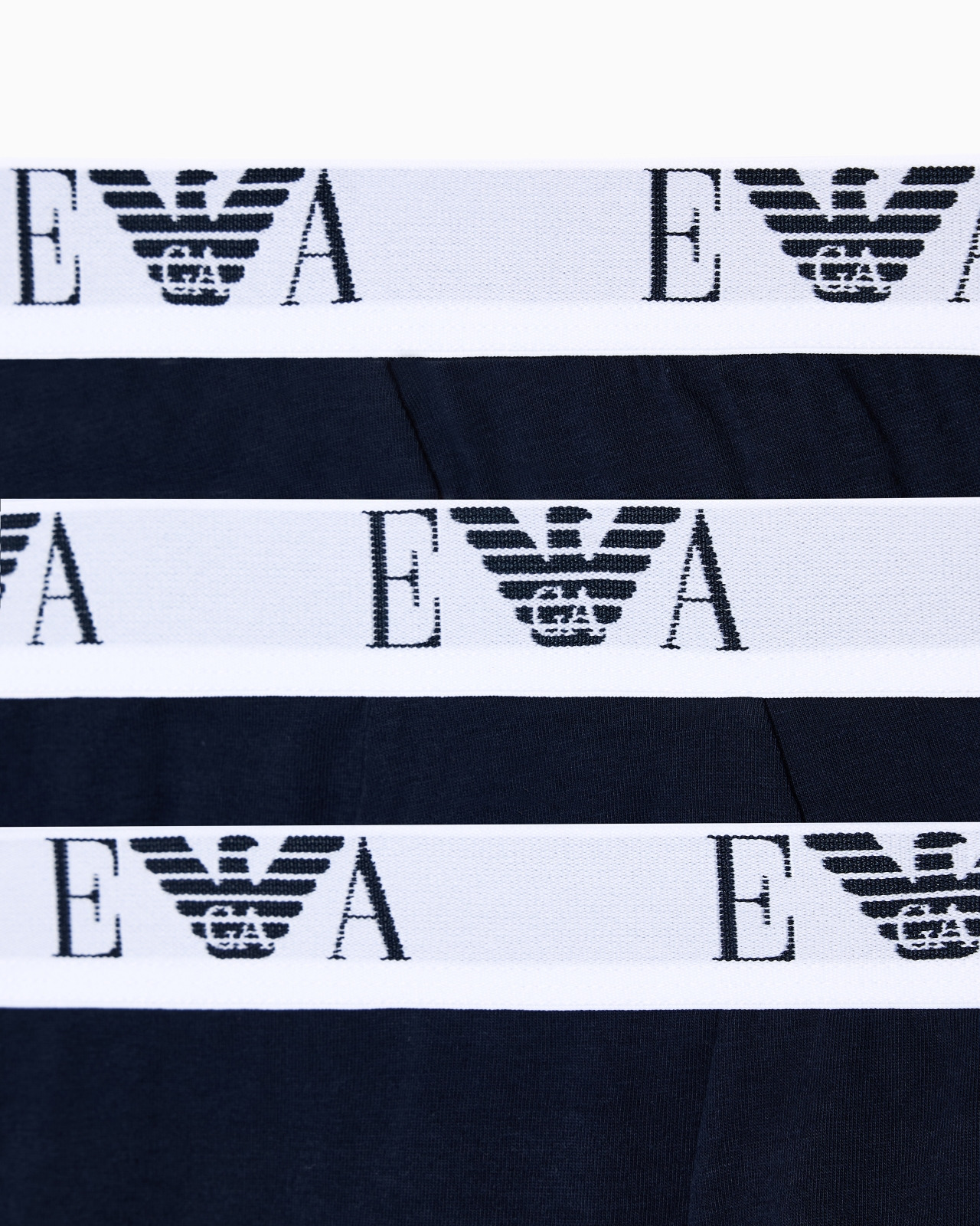 THREE-PACK OF STRETCH JERSEY BOXER BRIEFS WITH EA LOGOBAND - 4