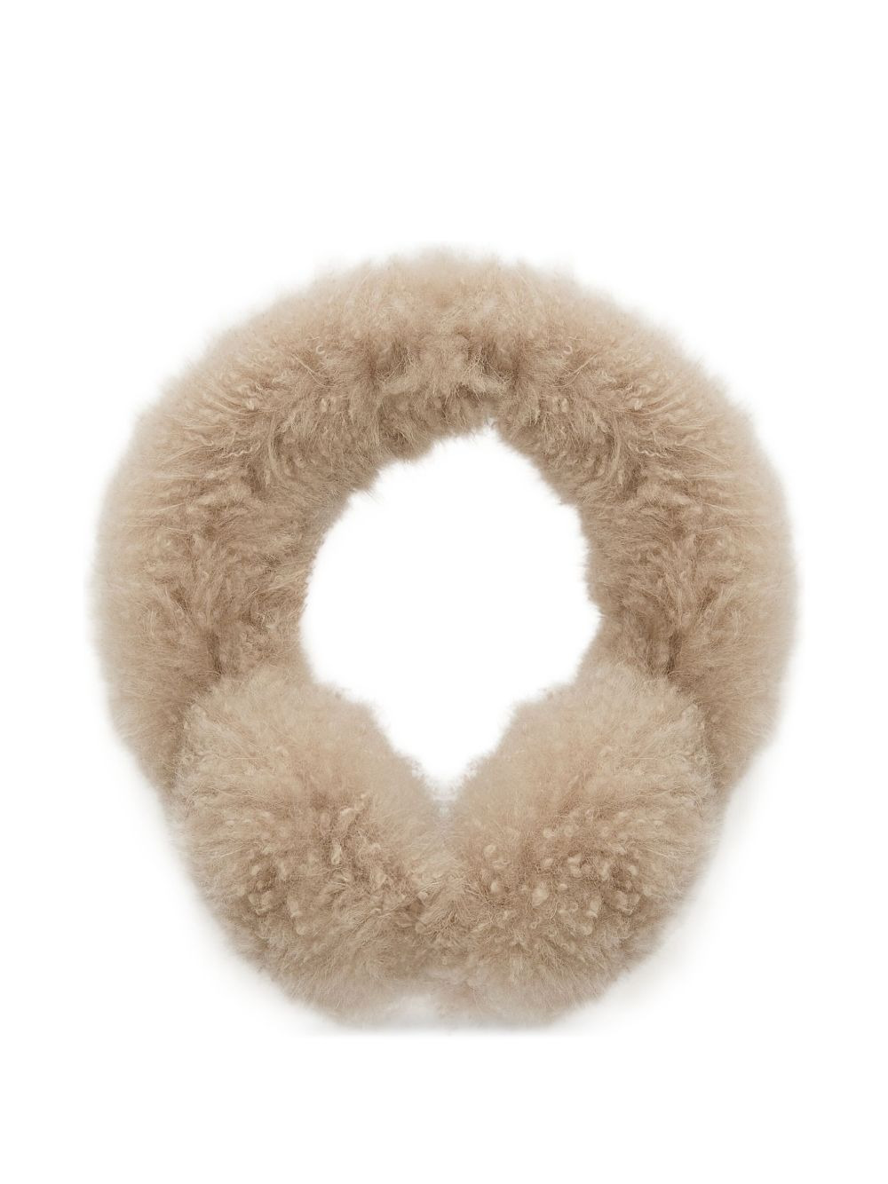 lamb-shearling earmuffs - 1