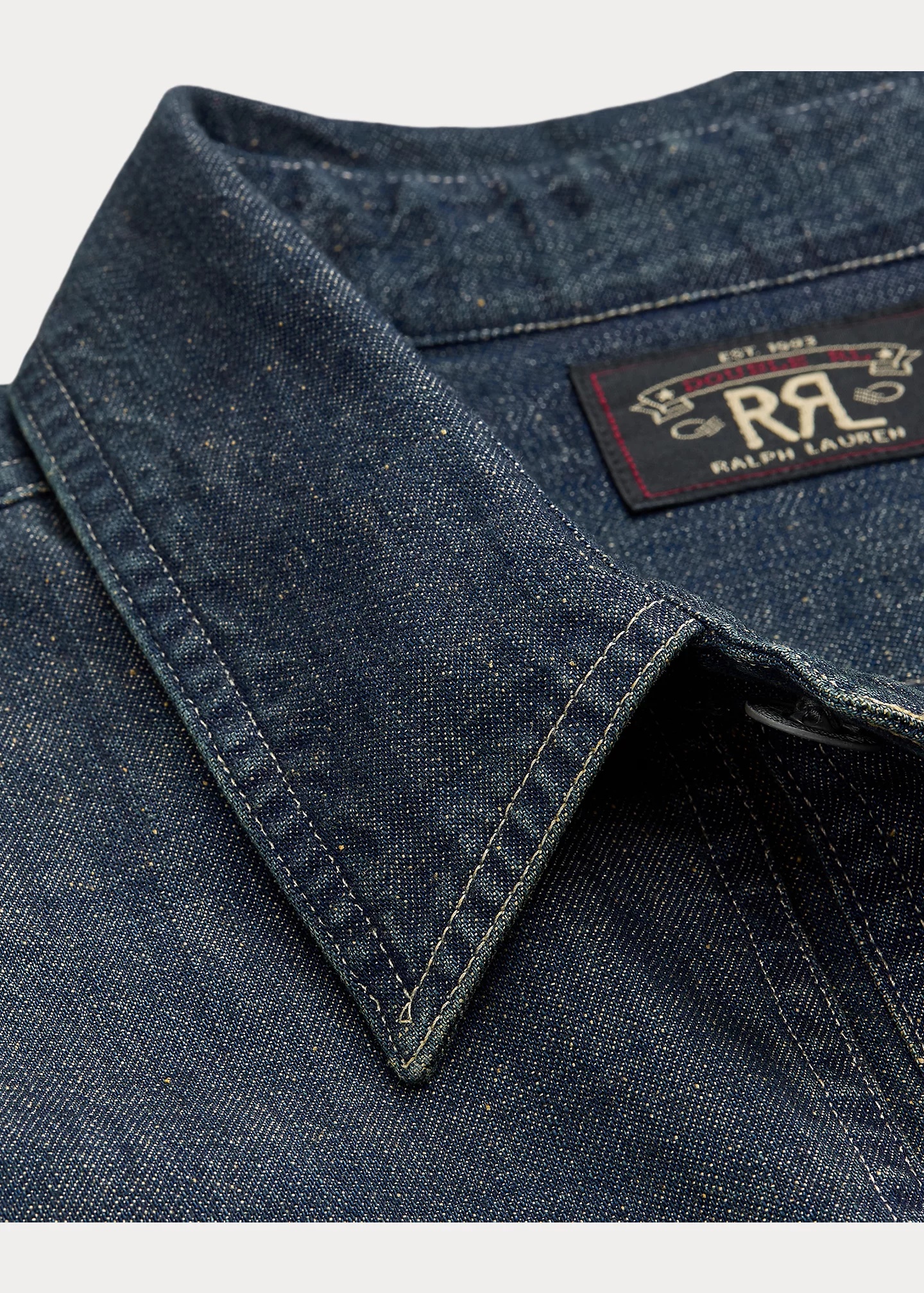 Indigo Denim Overshirt - 4