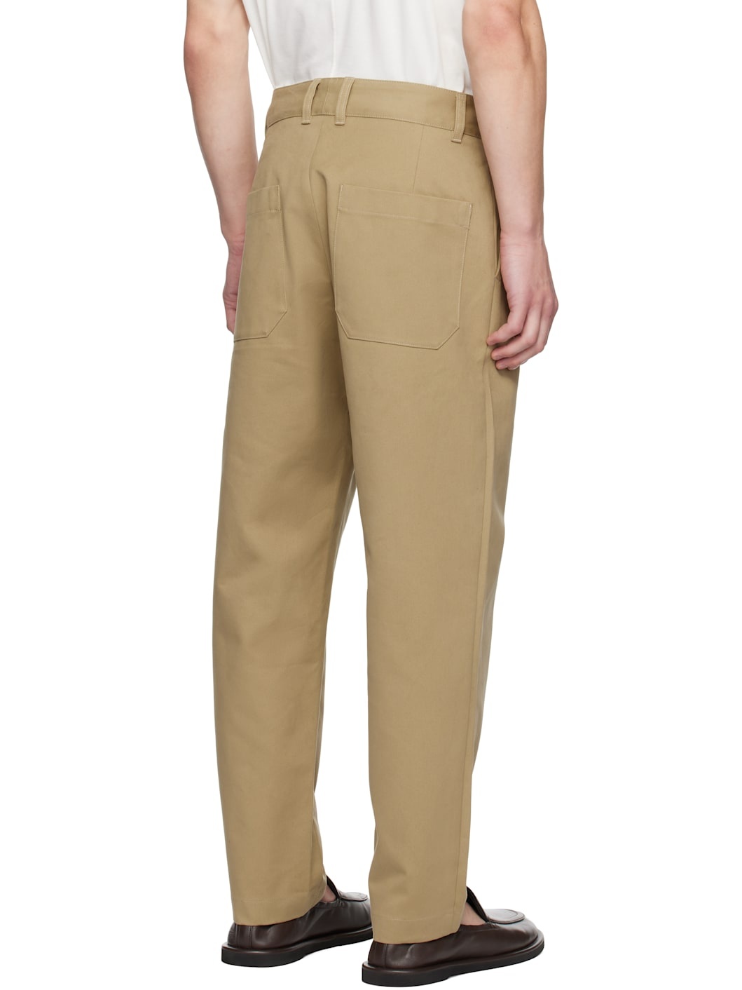 Beige Bill Trousers - 3
