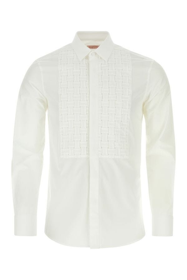 White poplin shirt - 1