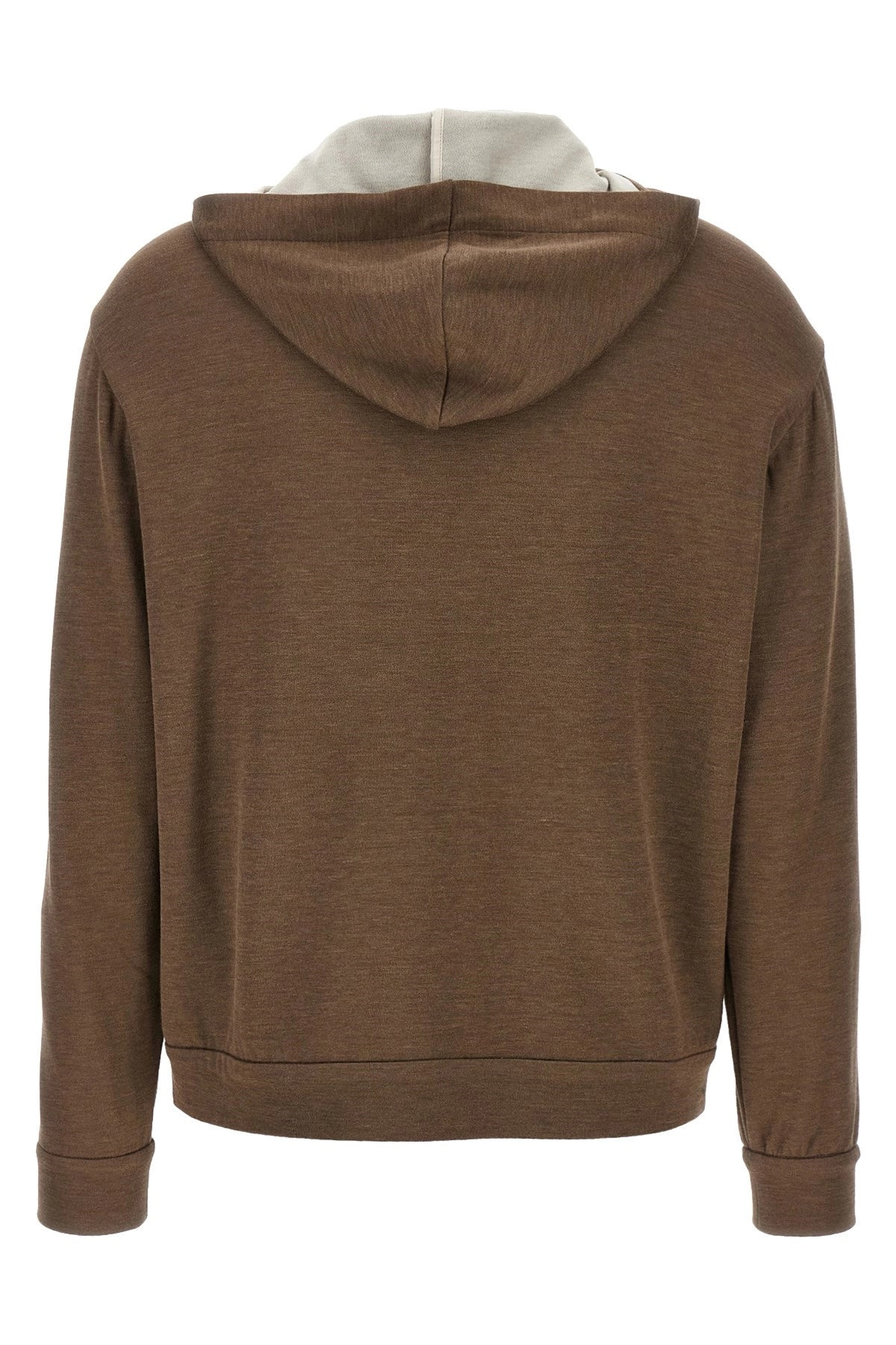 Brunello Cucinelli Women 'Precious Zipper Pull' Hoodie - 2
